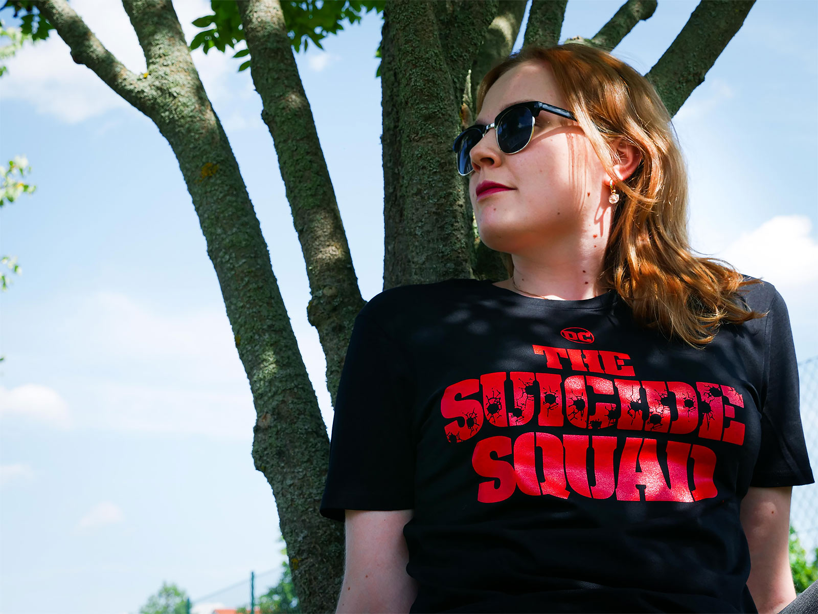 Zdjęcie produktu The Suicide Squad - Shot Logo T-Shirt czarne