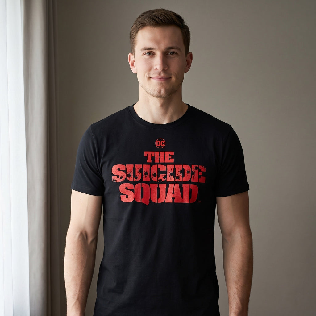 Zdjęcie produktu The Suicide Squad - Shot Logo T-Shirt czarne