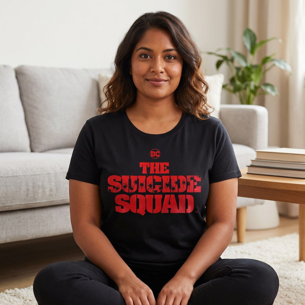 Zdjęcie produktu The Suicide Squad - Shot Logo T-Shirt czarne