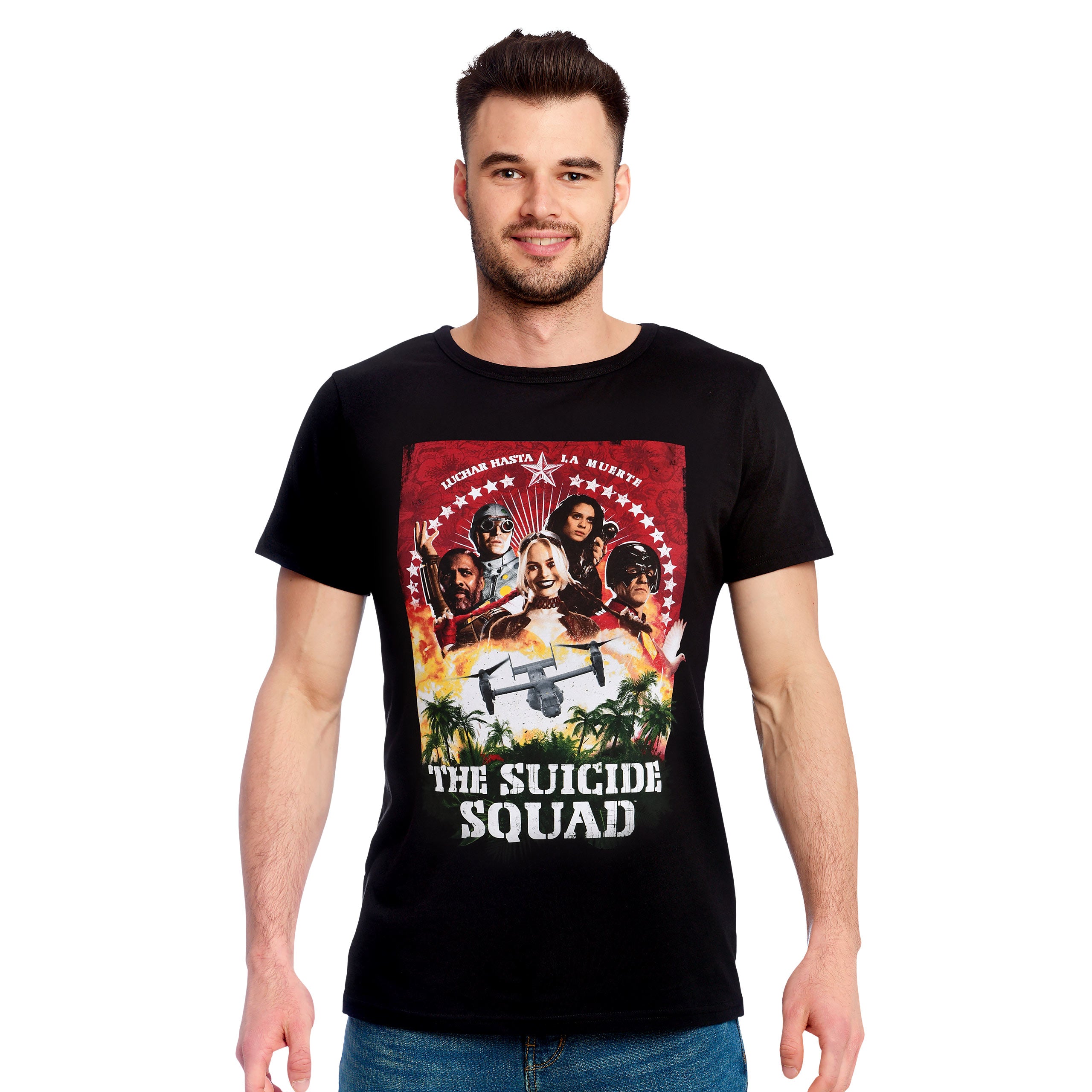 Zdjęcie produktu The Suicide Squad - Koszulka z plakatem grupowym czarna