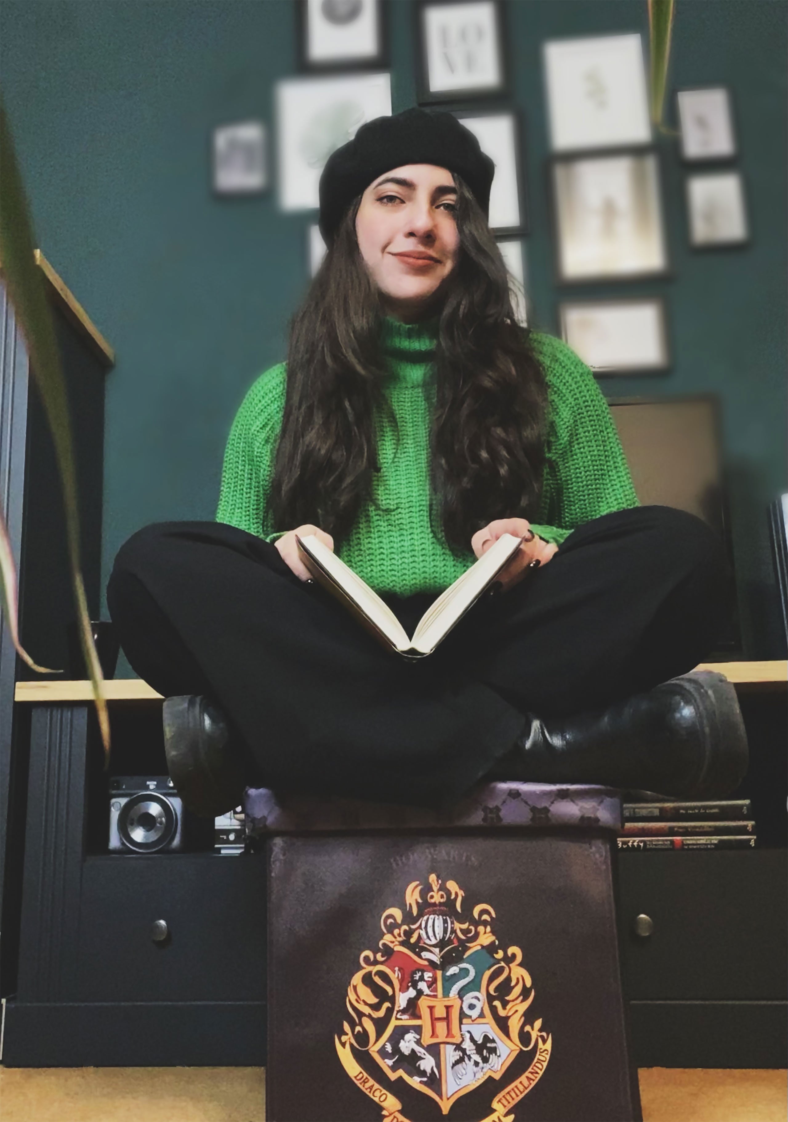 Zdjęcie produktu Harry Potter - Taboret Hogwarts z schowkiem