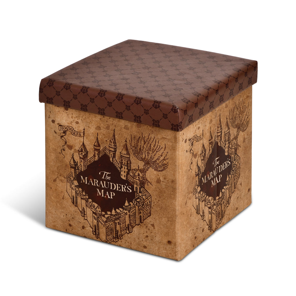 Zdjęcie produktu Harry Potter - Taboret z mapą Huncwotów z miejscem do przechowywania