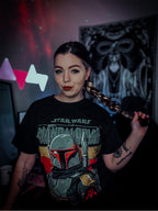 Zdjęcie produktu Boba Fett Lives T-Shirt czarne - Star Wars Mandalorian