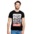 Product image Grogu Chilling T-Shirt black - Star Wars Mandalorian