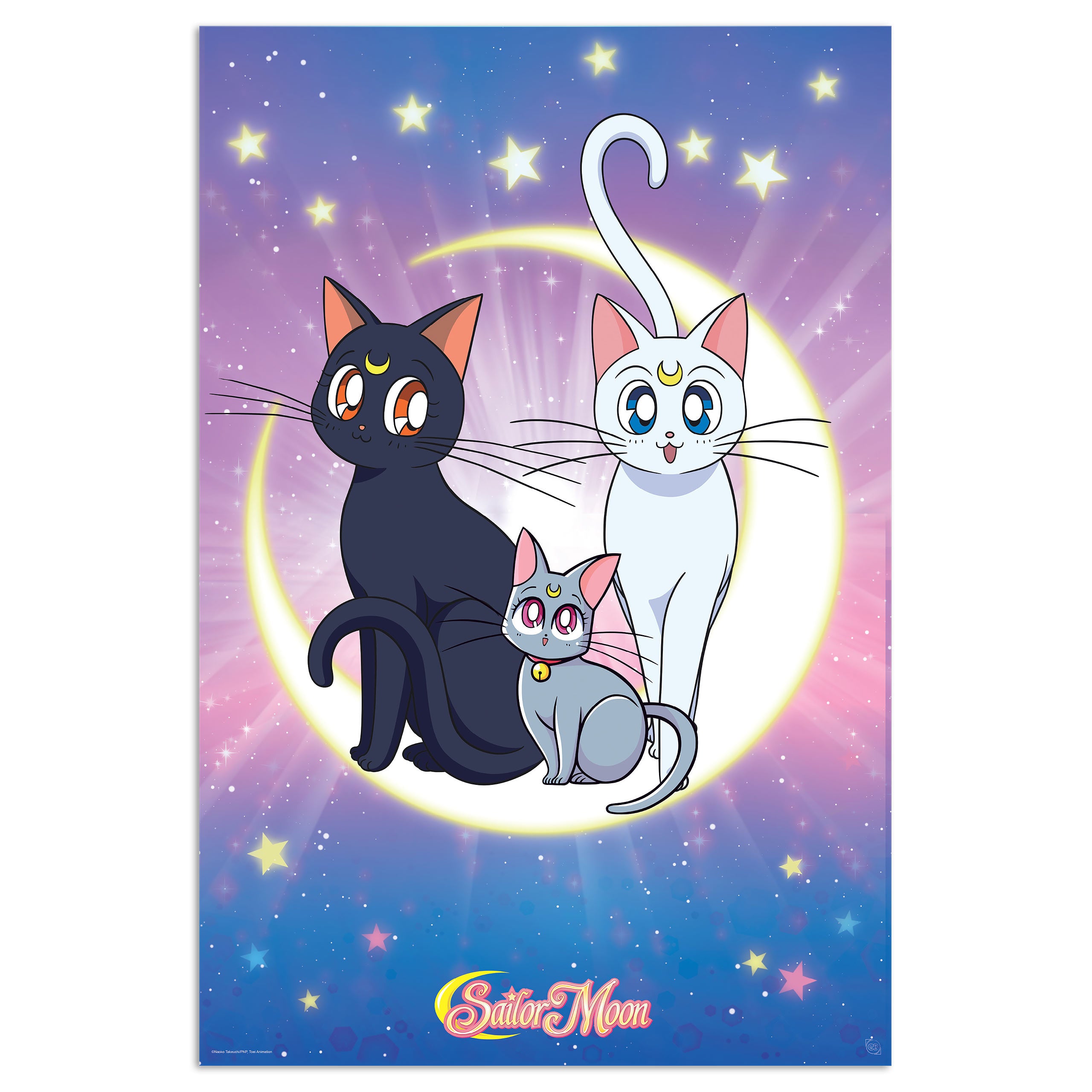 Zdjęcie produktu Sailor Moon - Luna, Artemis i Diana Maxi Plakat