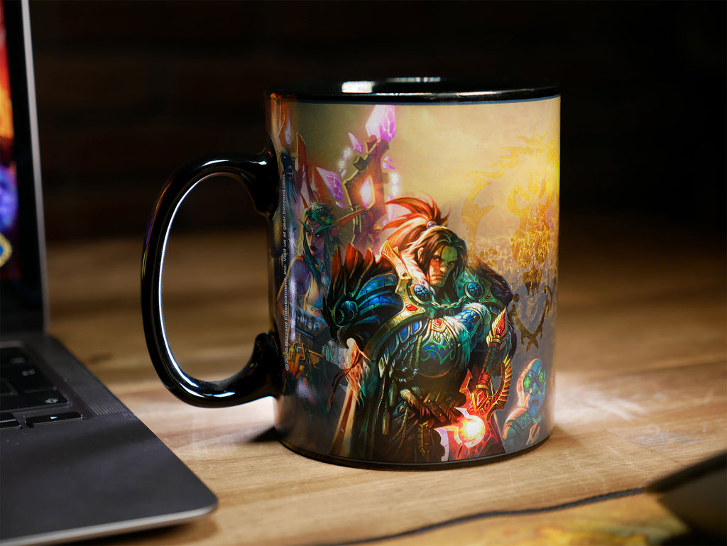 Zdjęcie produktu World of Warcraft - Azeroth kubek z efektem termicznym
