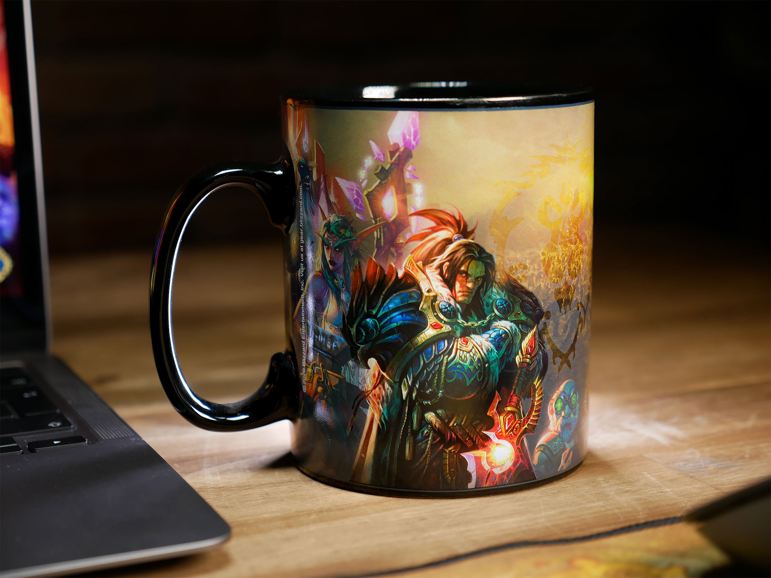 Zdjęcie produktu World of Warcraft - Azeroth kubek z efektem termicznym