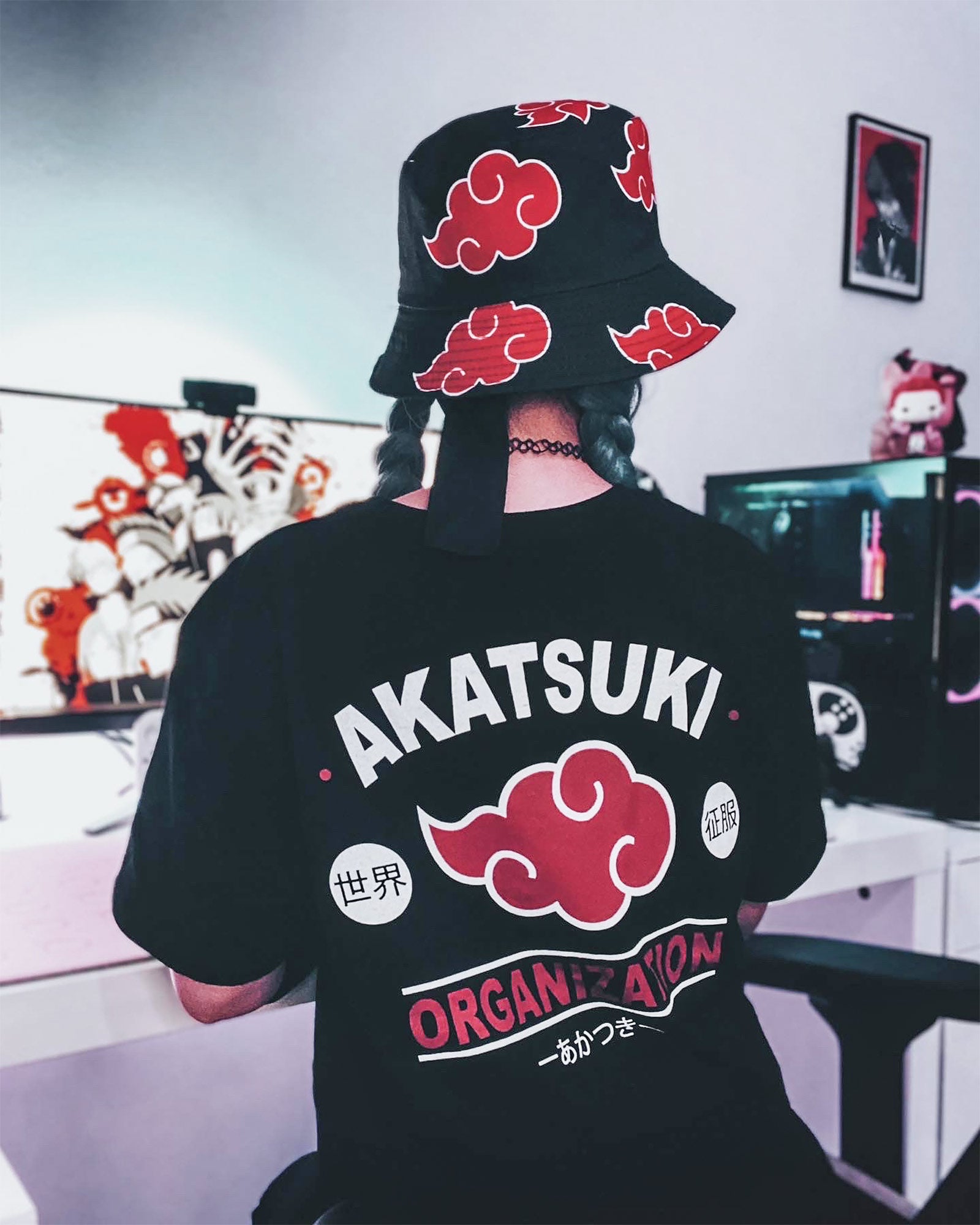 Product image Naruto - Akatsuki Symbol T-Shirt black