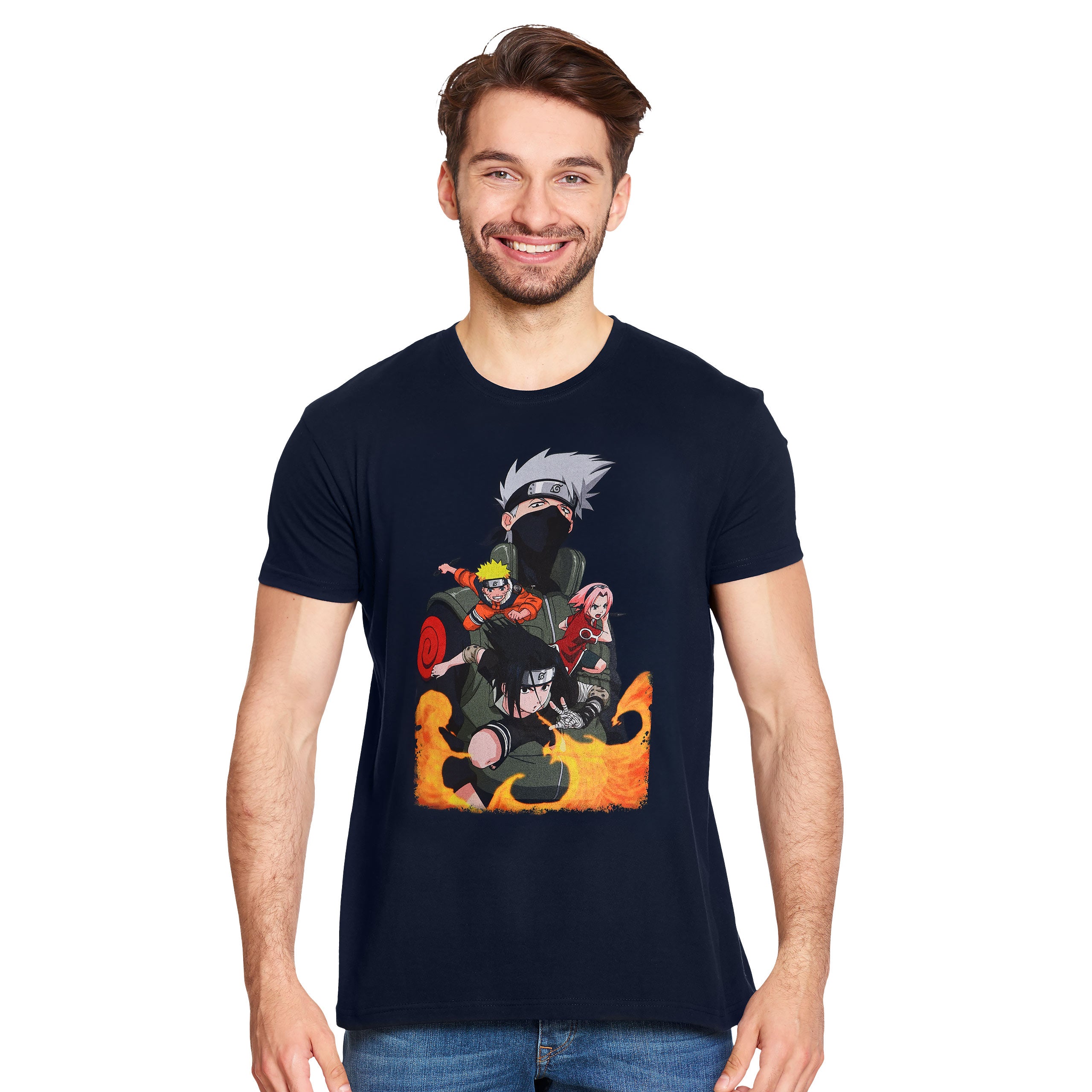 Zdjęcie produktu Naruto - Koszulka Team 7 niebieska