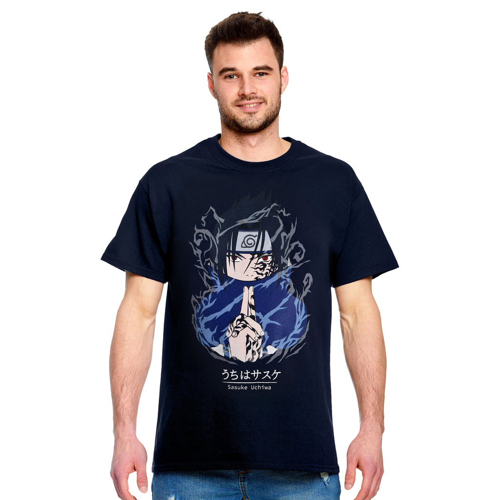 Product image Naruto - Sasuke Uchiha T-Shirt Blue