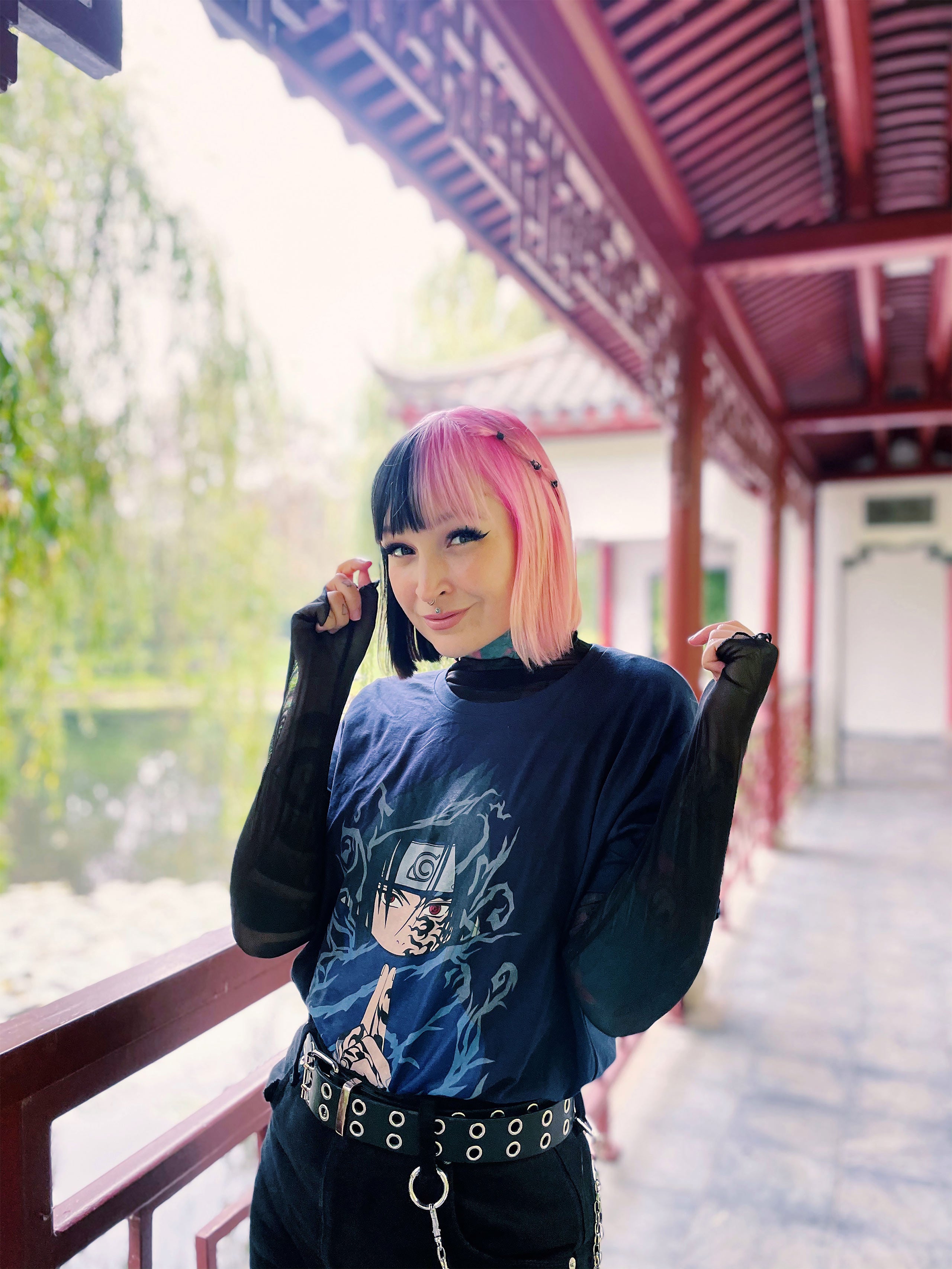 Product image Naruto - Sasuke Uchiha T-Shirt Blue