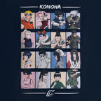 Zdjęcie produktu Naruto - Postacie z Konoha Koszulka niebieska