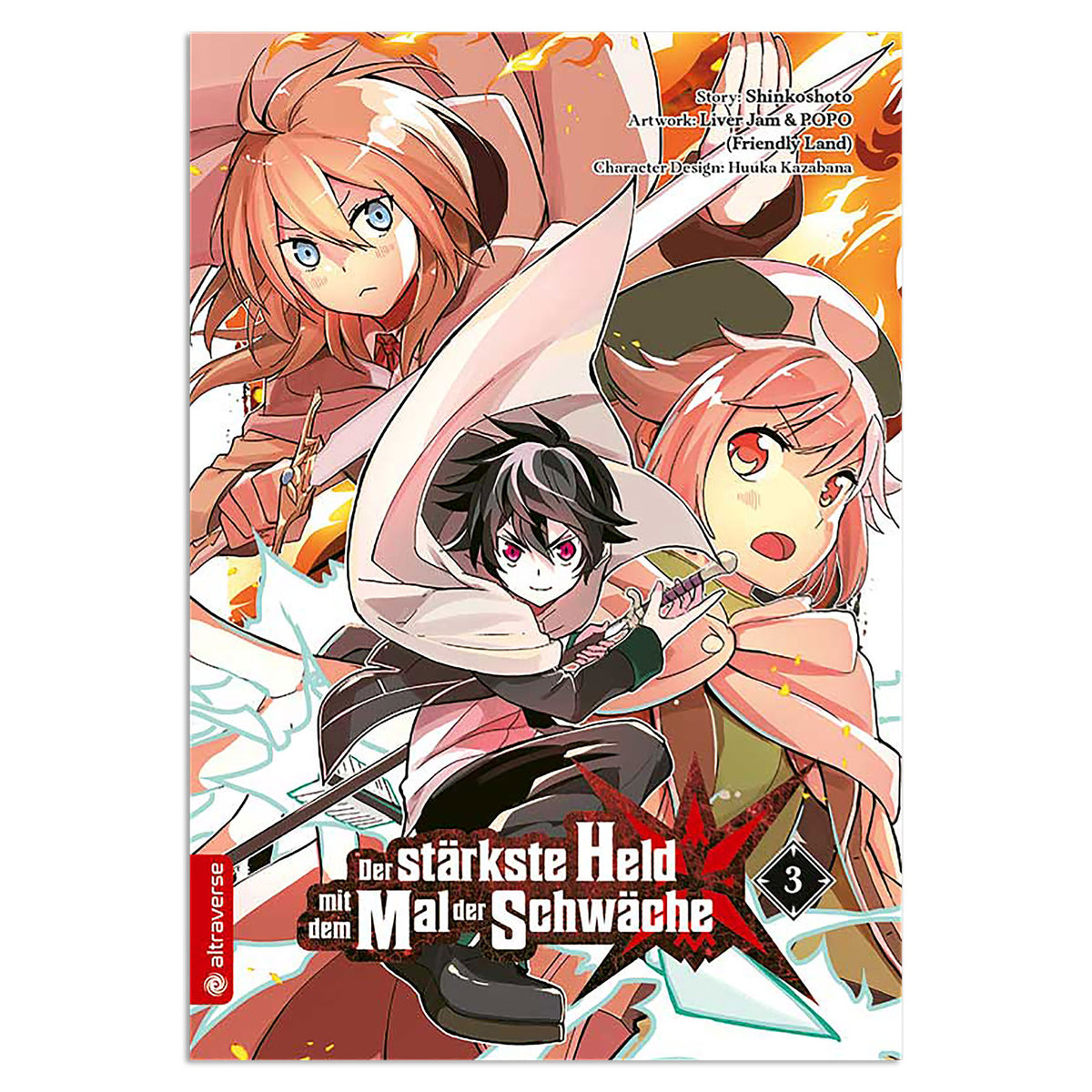Zdjęcie produktu Najsilniejszy bohater ze znamieniem słabości - Manga Tom 3