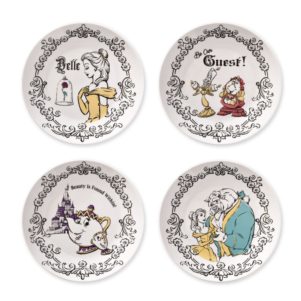 Product image Disney's Beauty and the Beast - Characters Plate Set