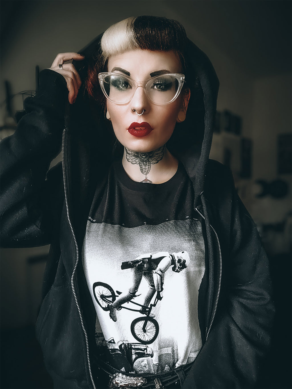 Zdjęcie produktu BMX Trooper T-Shirt dla fanów Star Wars czarne