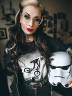 Zdjęcie produktu BMX Trooper T-Shirt dla fanów Star Wars czarne