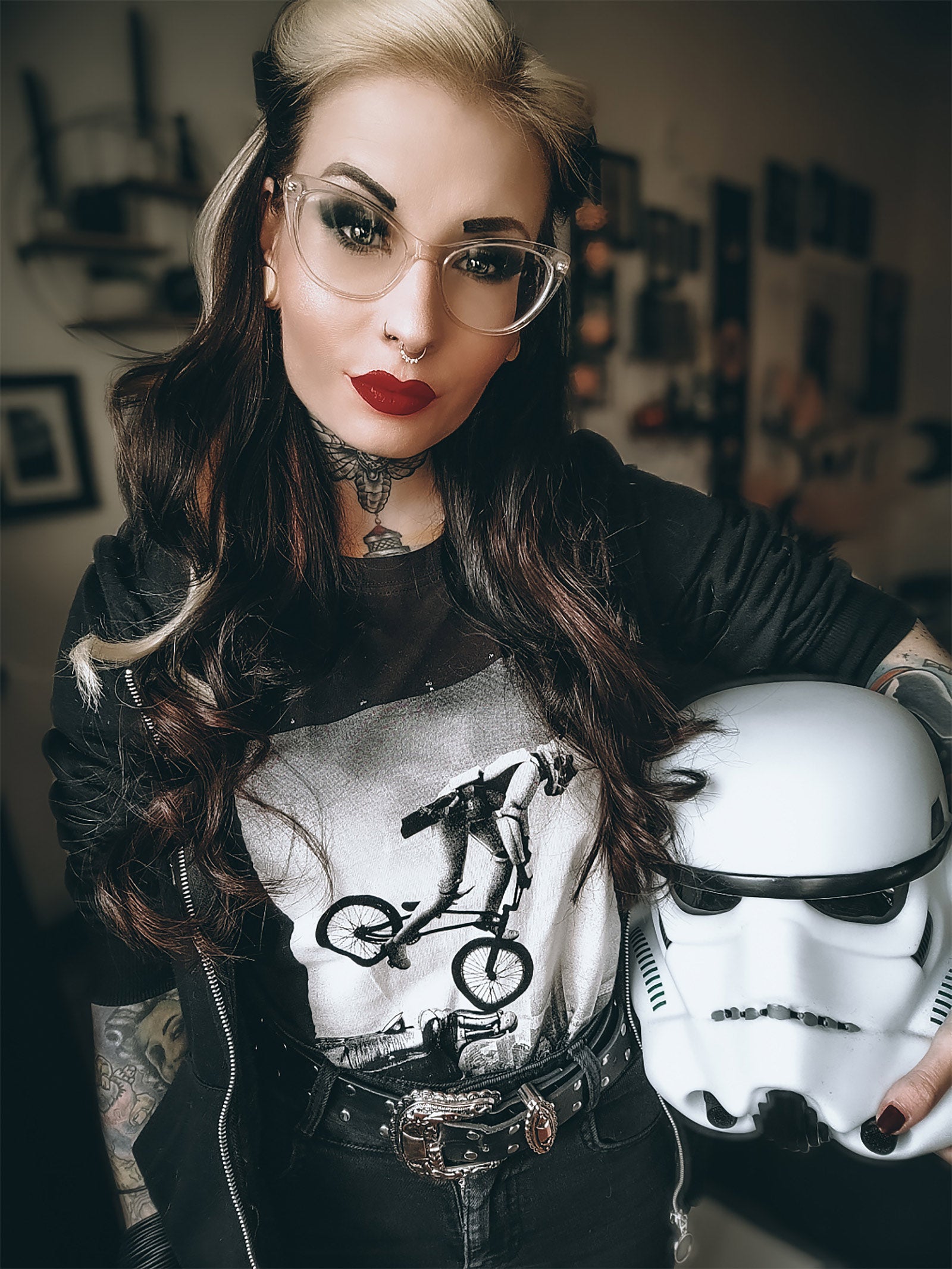 Product image BMX Trooper T-Shirt for Star Wars Fans Black