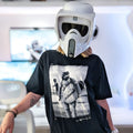 Zdjęcie produktu Koszulka Surfing Trooper dla fanów Star Wars niebieska