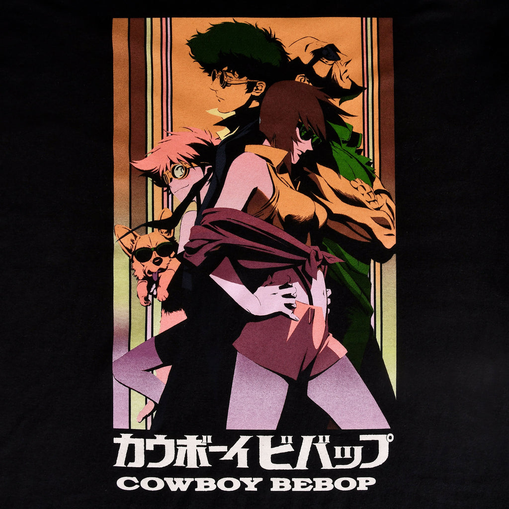 Zdjęcie produktu Cowboy Bebop - Gradient Pose T-Shirt czarne