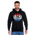 Zdjęcie produktu Bluza z kapturem For President dla fanów Lokiego czarna