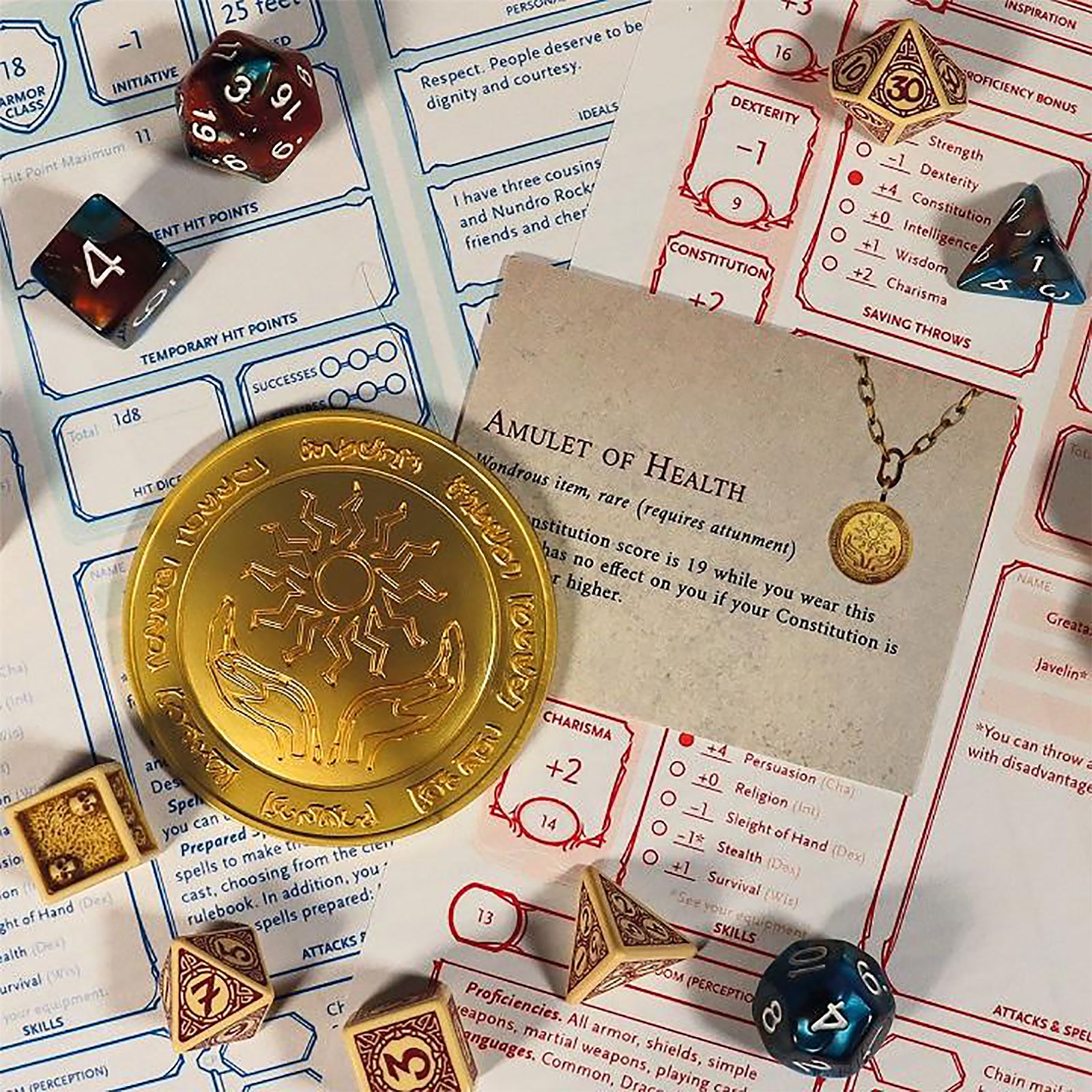 Zdjęcie produktu Dungeons & Dragons - Amulet of Health Medalion