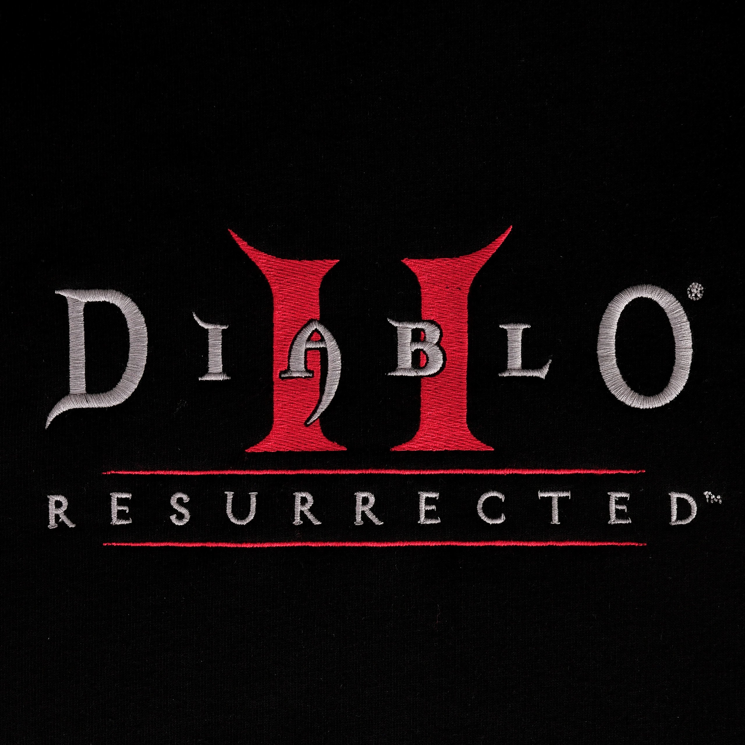 Zdjęcie produktu Diablo - Logo Bluza z kapturem czarna