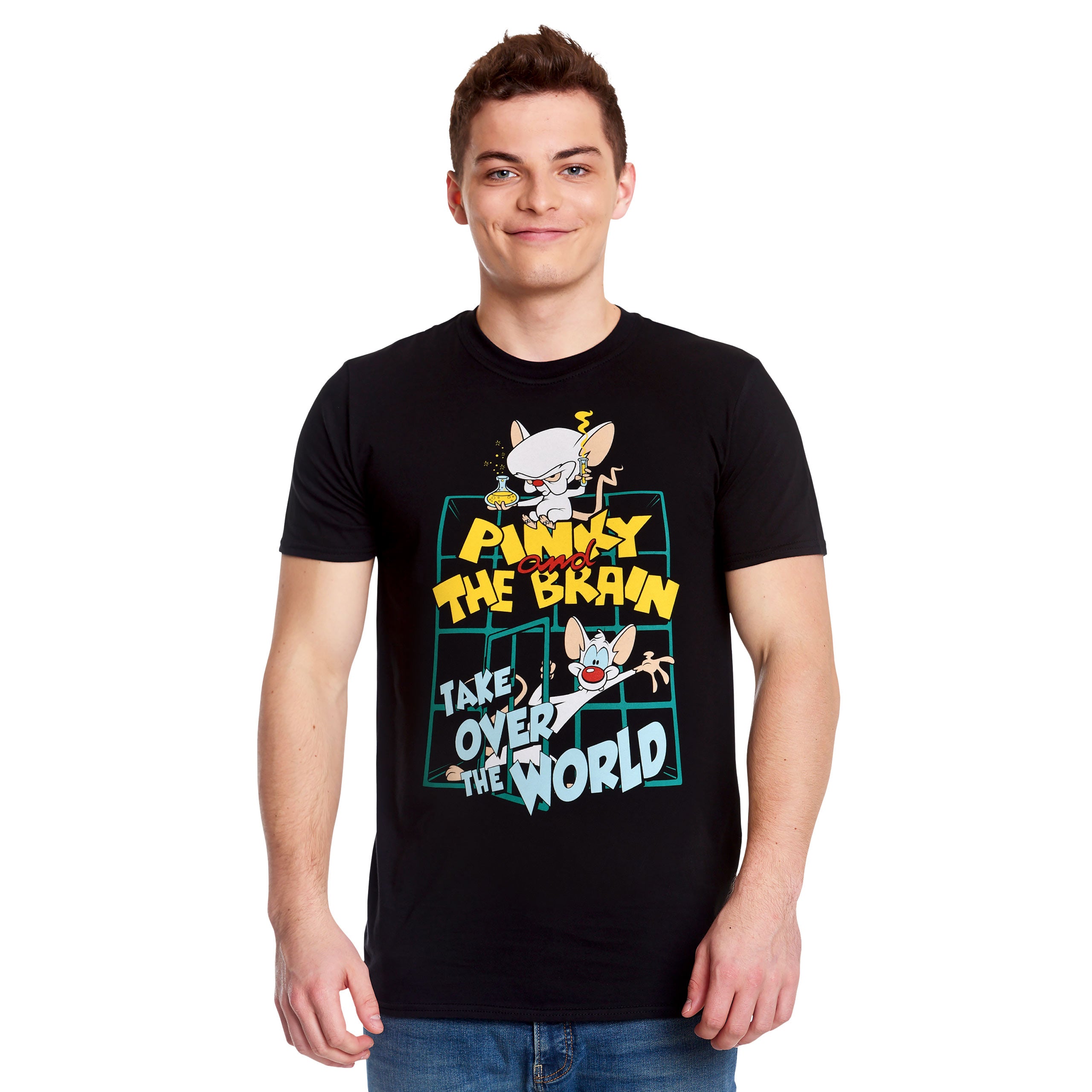 Zdjęcie produktu Pinky i Mózg - Take Over The World T-Shirt