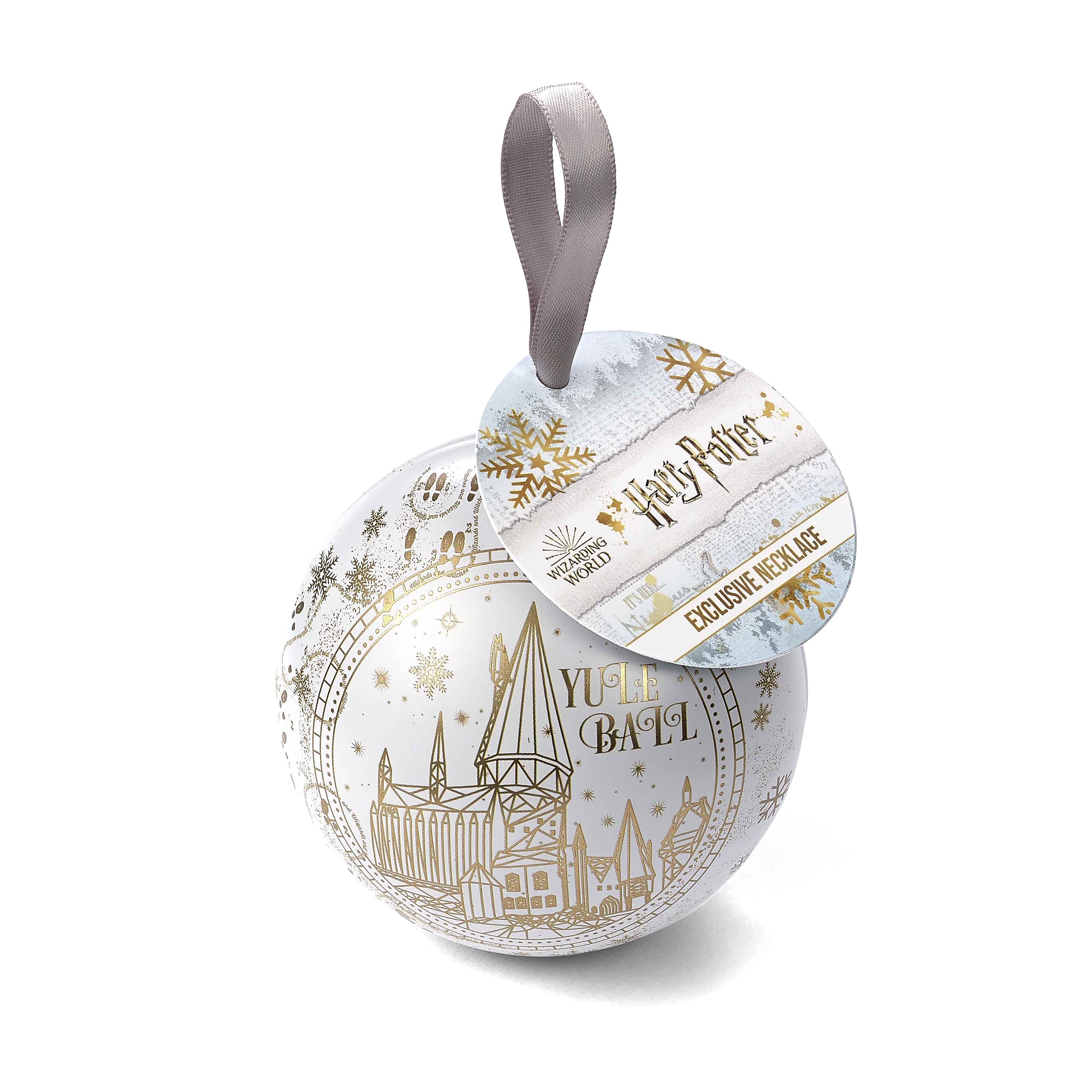 Zdjęcie produktu Harry Potter - Bombka świąteczna Yule Ball z naszyjnikiem