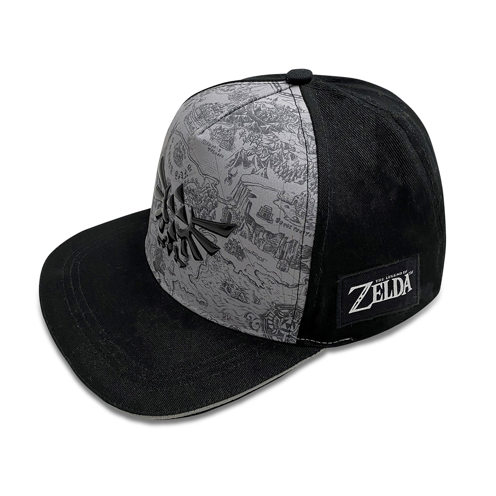 Zdjęcie produktu Zelda - Mapa Hyrule Snapback Cap czarna