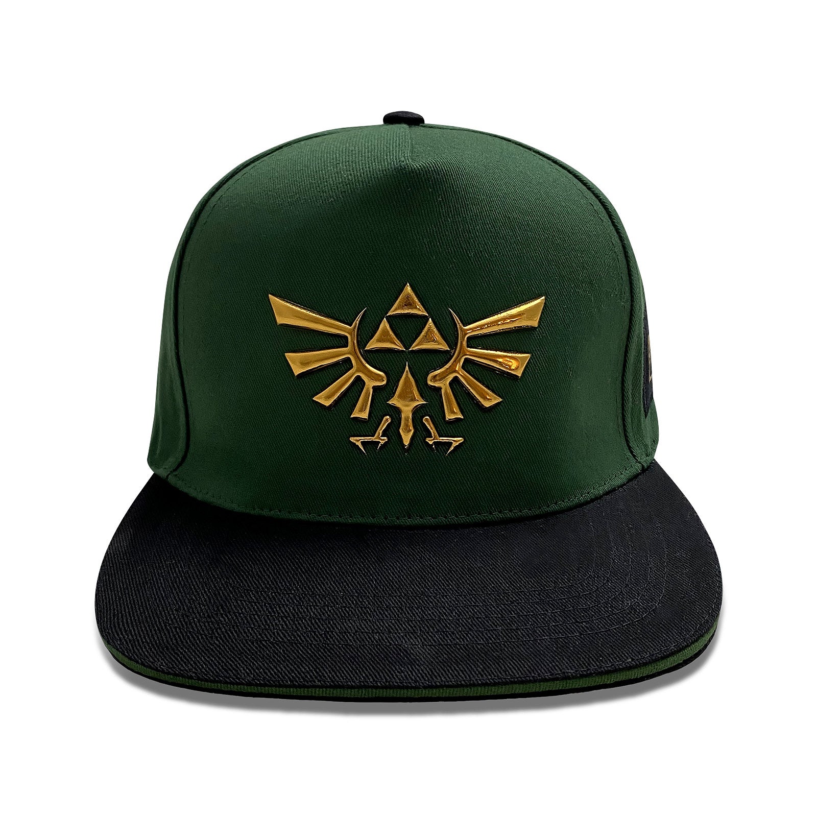 Zdjęcie produktu Zelda - Snapback czapka z logo Hyrule zielona