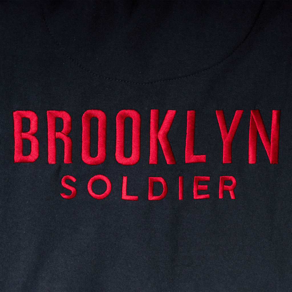 Zdjęcie produktu Captain America - Bluza z kapturem Brooklyn Soldier niebieska