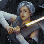 Zdjęcie produktu Star Wars - Rey Skywalker Force FX Elite Miecz Świetlny