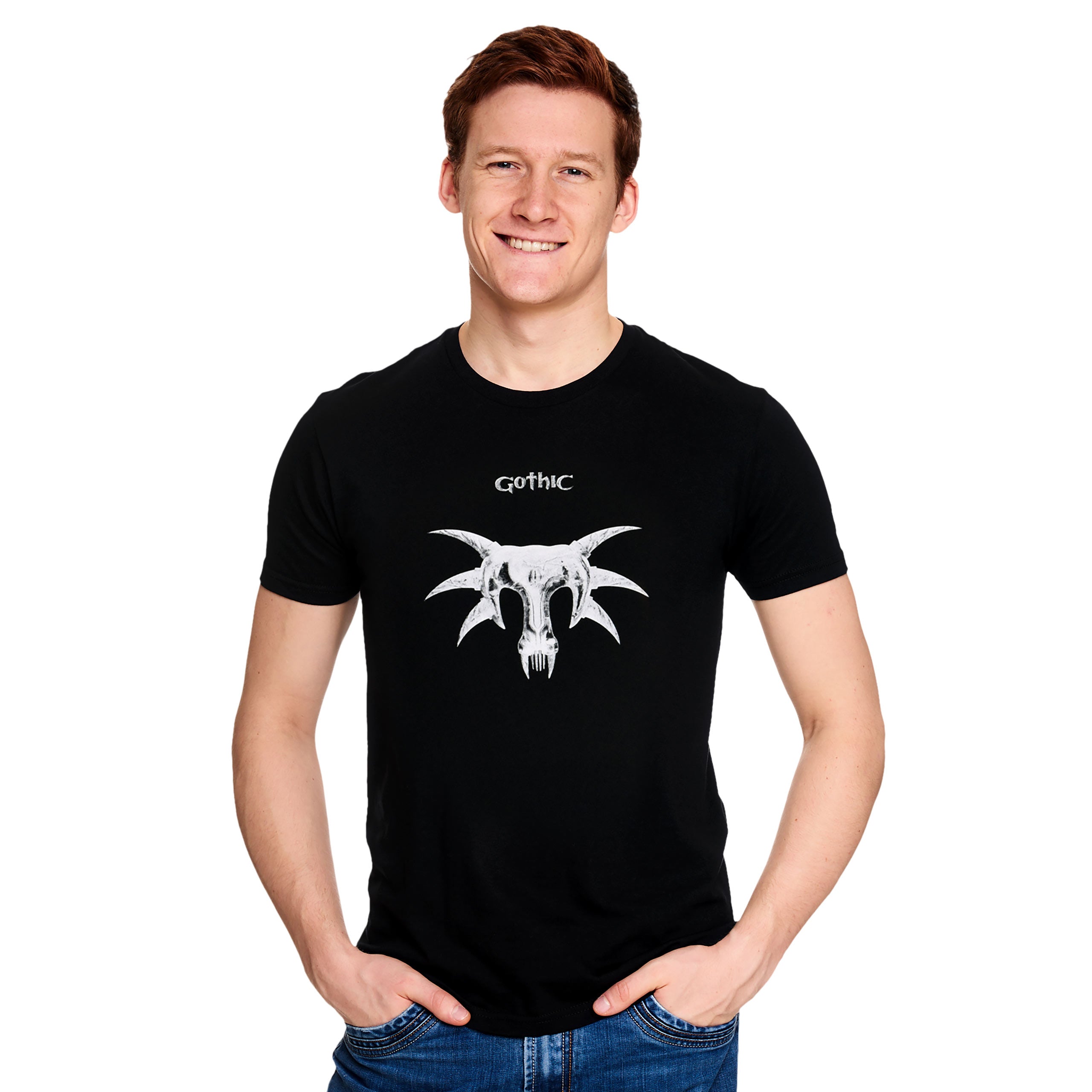 Zdjęcie produktu Gothic - Sleeper Mask T-Shirt z organicznej bawełny czarne