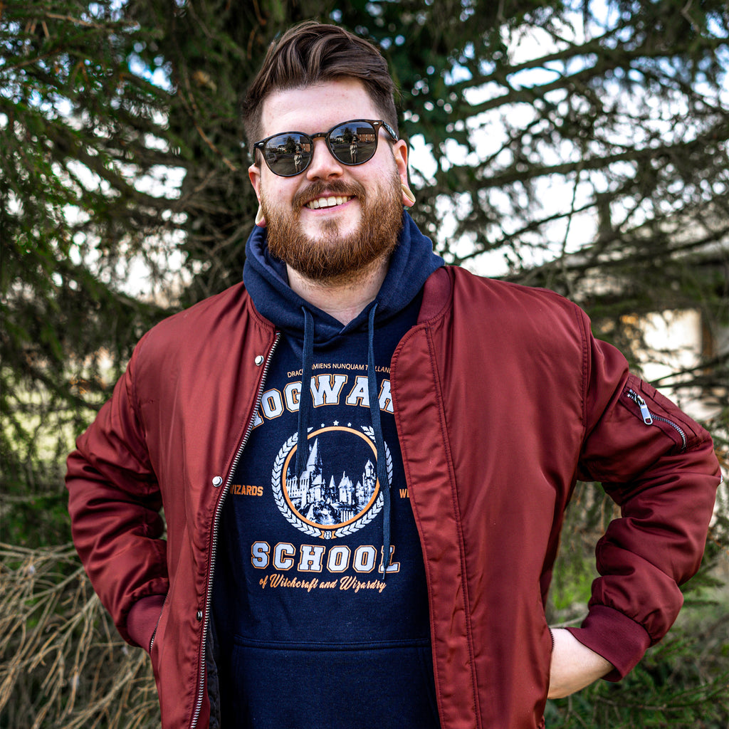 Product image Harry Potter - Hogwarts School Hoodie Blue