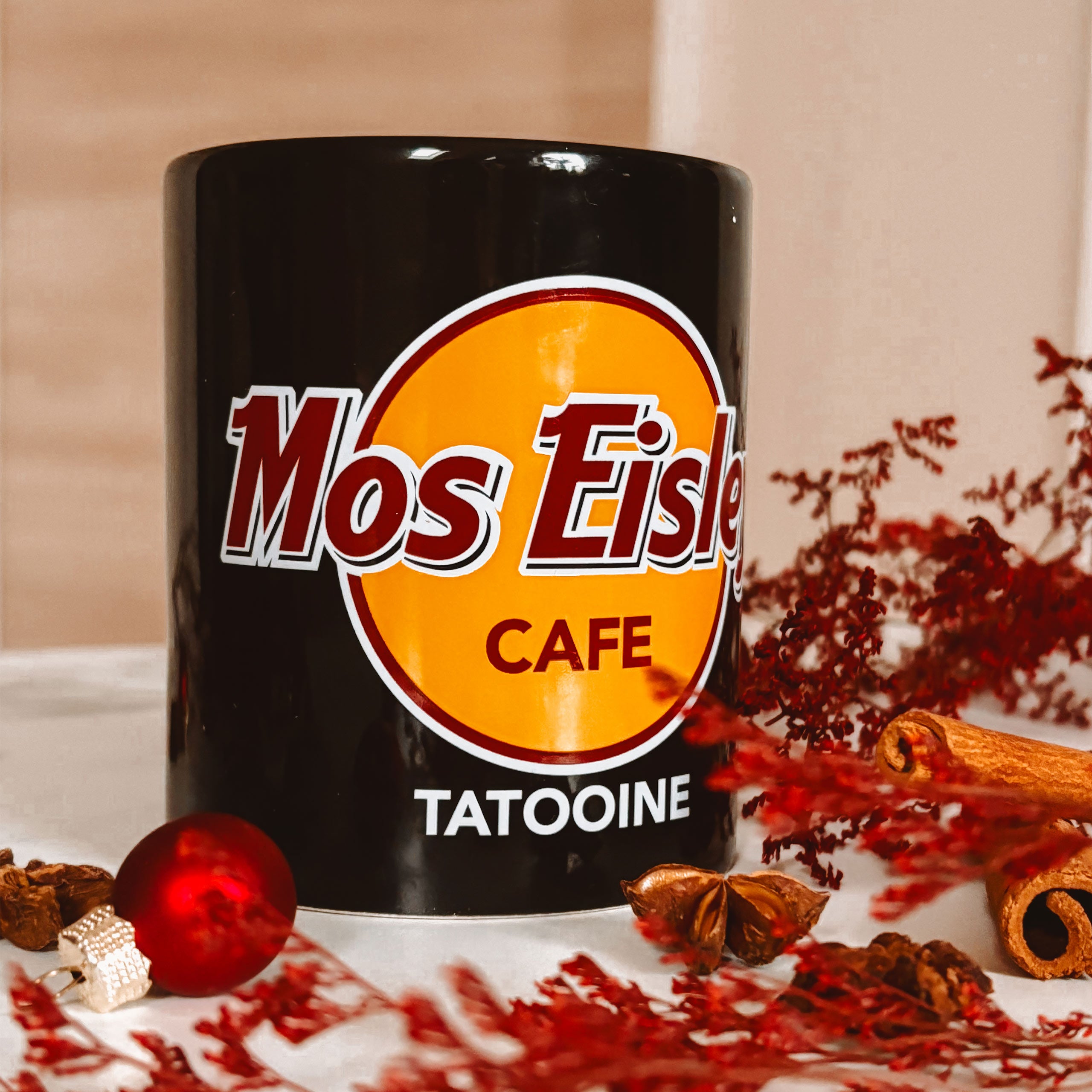Zdjęcie produktu Kubek Mos Eisley Cafe dla fanów Star Wars czarny