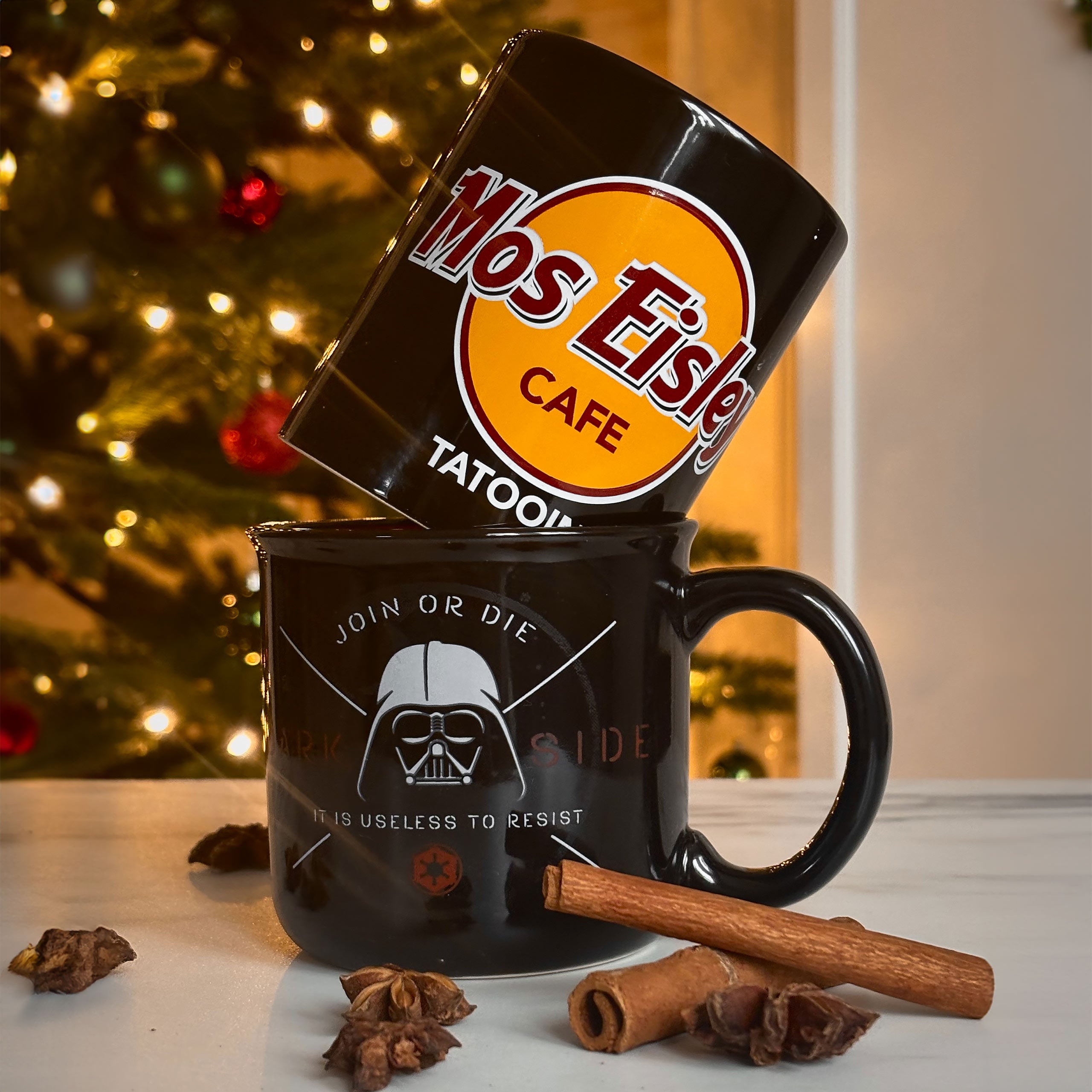 Zdjęcie produktu Kubek Mos Eisley Cafe dla fanów Star Wars czarny