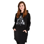 Zdjęcie produktu Harry Potter - Smoky Hallows sukienka z kapturem czarna