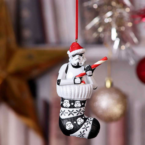Zdjęcie produktu Szturmowiec w skarpecie świątecznej Ozdoba na choinkę - Star Wars