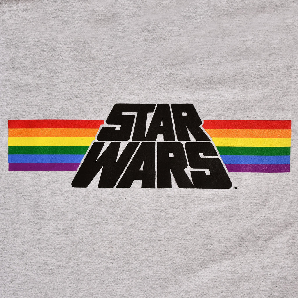 Product image Star Wars - Classic Rainbow Logo Pride T-Shirt grey