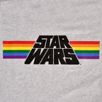Product image Star Wars - Classic Rainbow Logo Pride T-Shirt grey