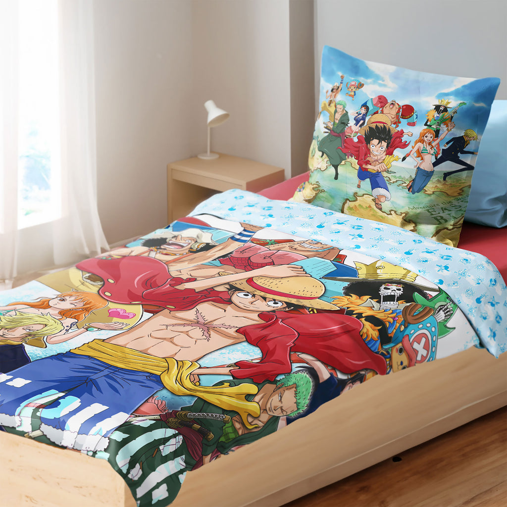 Product image One Piece - Ruffy & Crew Reversible Bed Linen