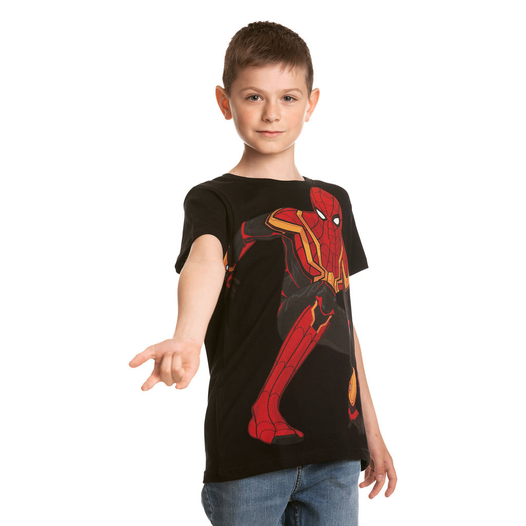 Zdjęcie produktu Spider-Man - Spidey Pose T-Shirt Dziecięcy czarny