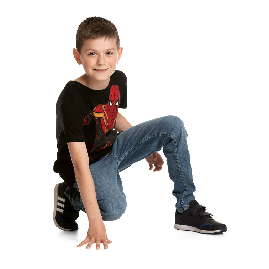 Zdjęcie produktu Spider-Man - Spidey Pose T-Shirt Dziecięcy czarny