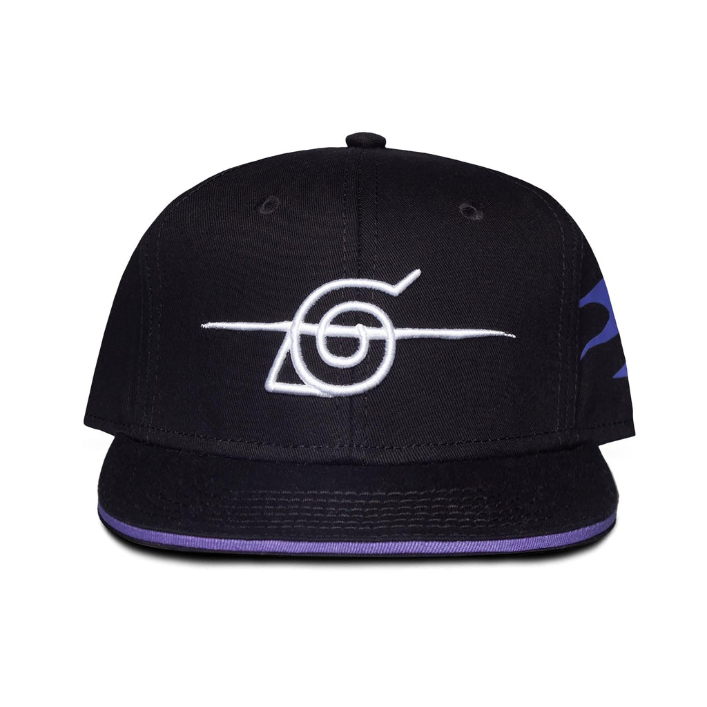 Zdjęcie produktu Naruto Shippuden - Snapback Cap z symbolem Anti Konoha czarny