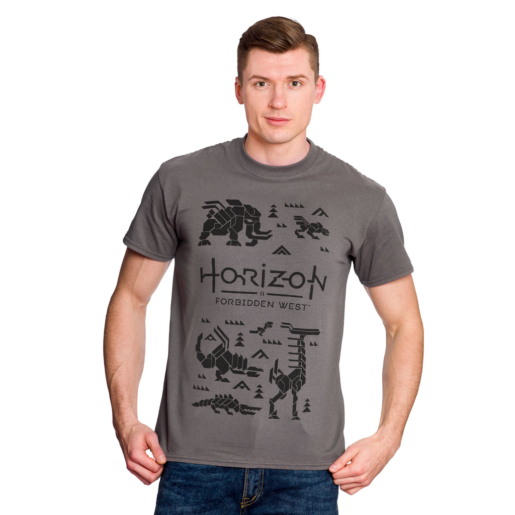 Zdjęcie produktu Horizon - Machines T-Shirt szary