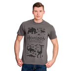 Zdjęcie produktu Horizon - Machines T-Shirt szary
