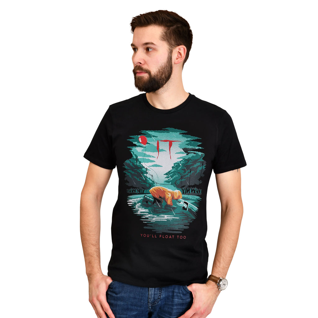 Zdjęcie produktu Stephen Kings TO - Koszulka Georgie You'll Float Too czarna