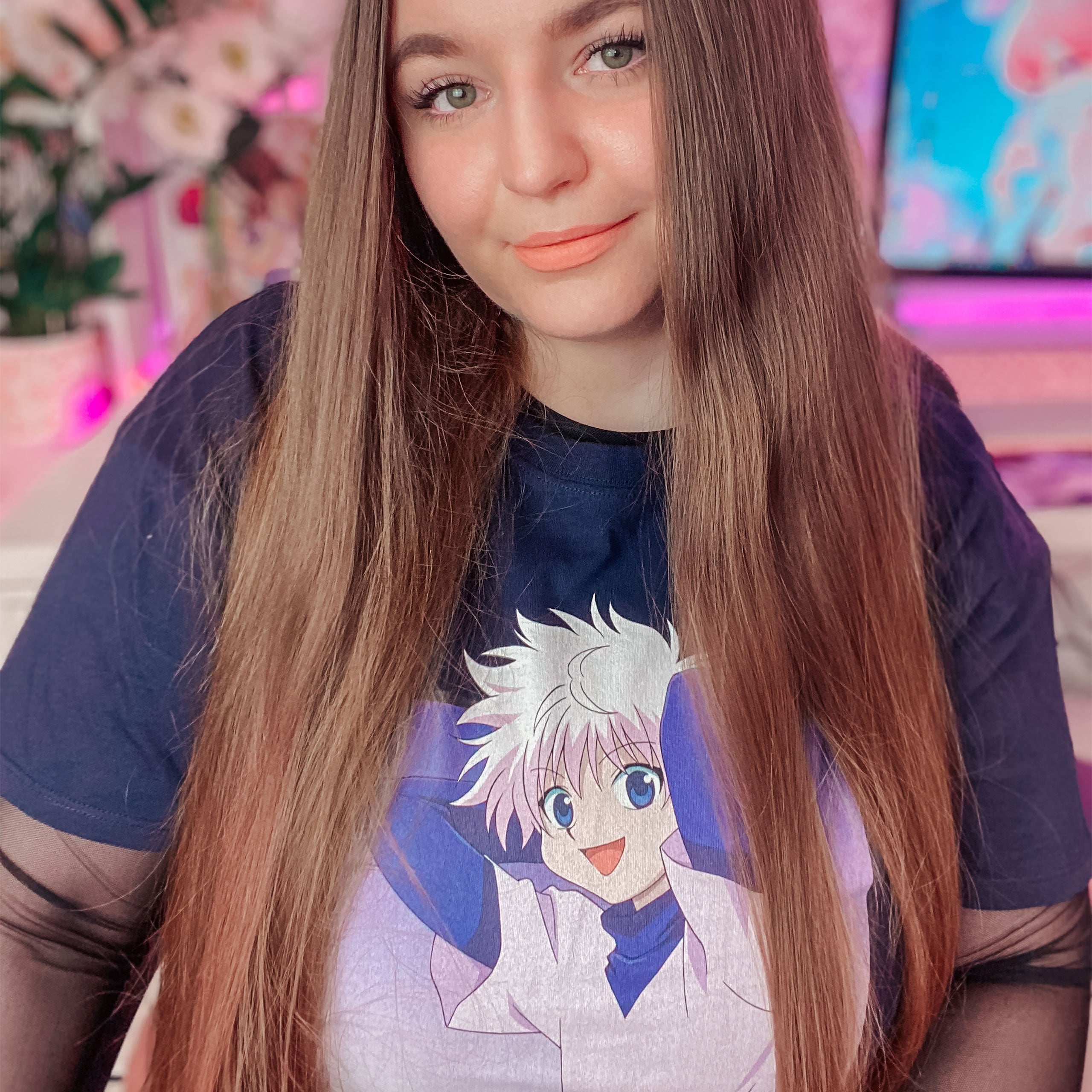 Zdjęcie produktu Hunter x Hunter - Killua T-Shirt niebieski