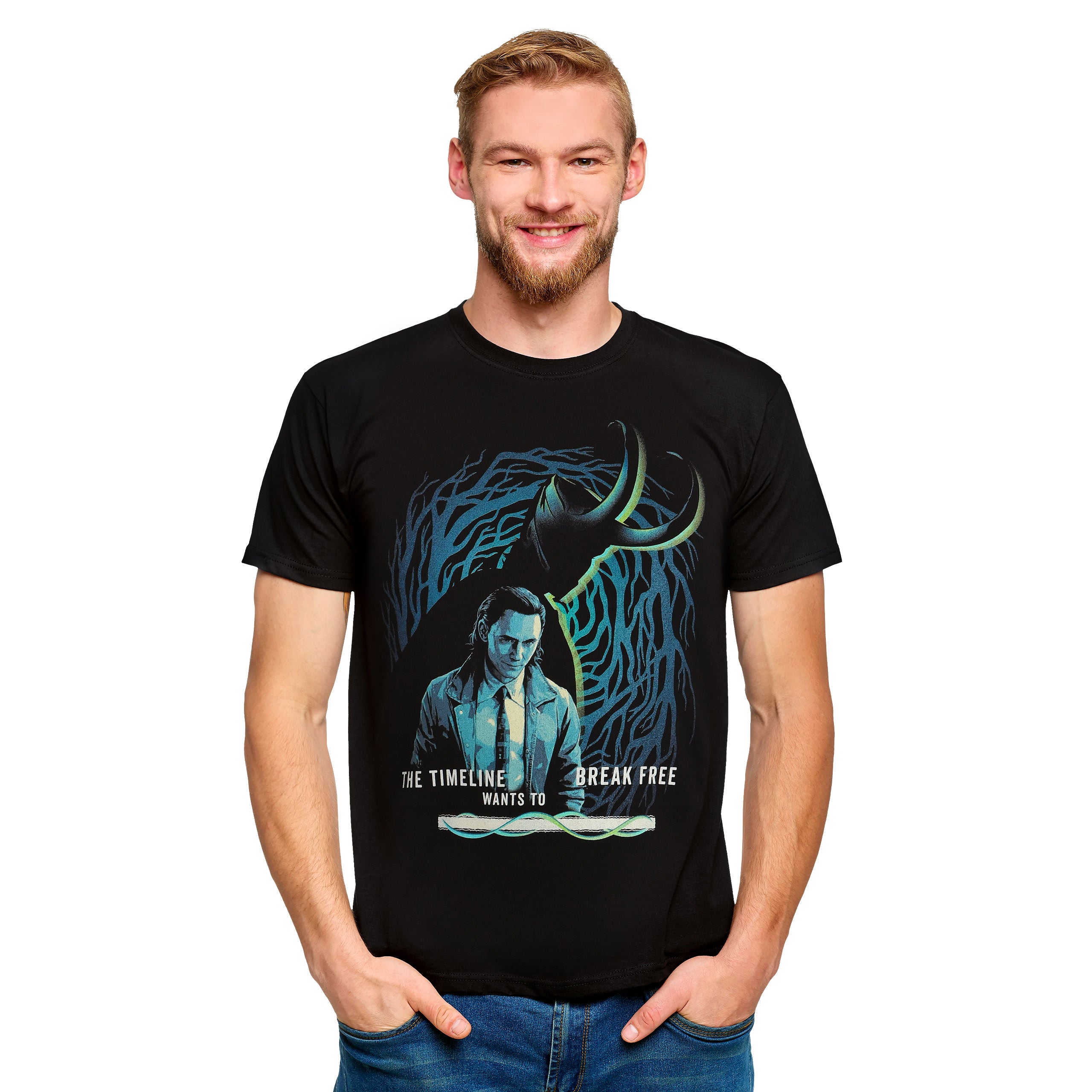 Zdjęcie produktu Loki - Break Free T-Shirt czarne