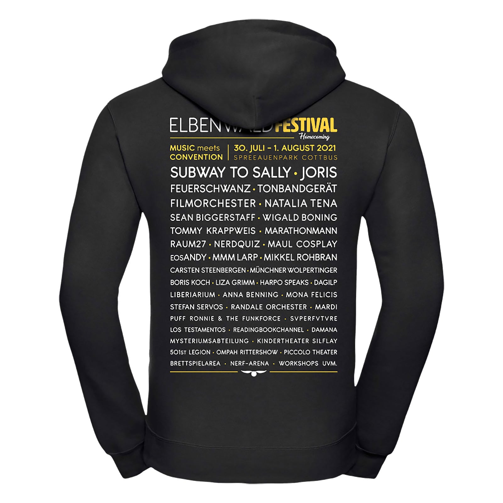 Zdjęcie produktu Elbenwald Festival Homecoming Hoodie czarny